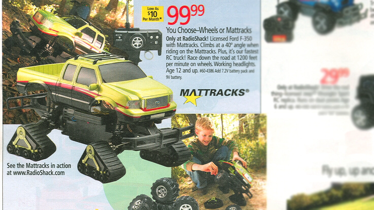 Mattracks-equipped RC Cars