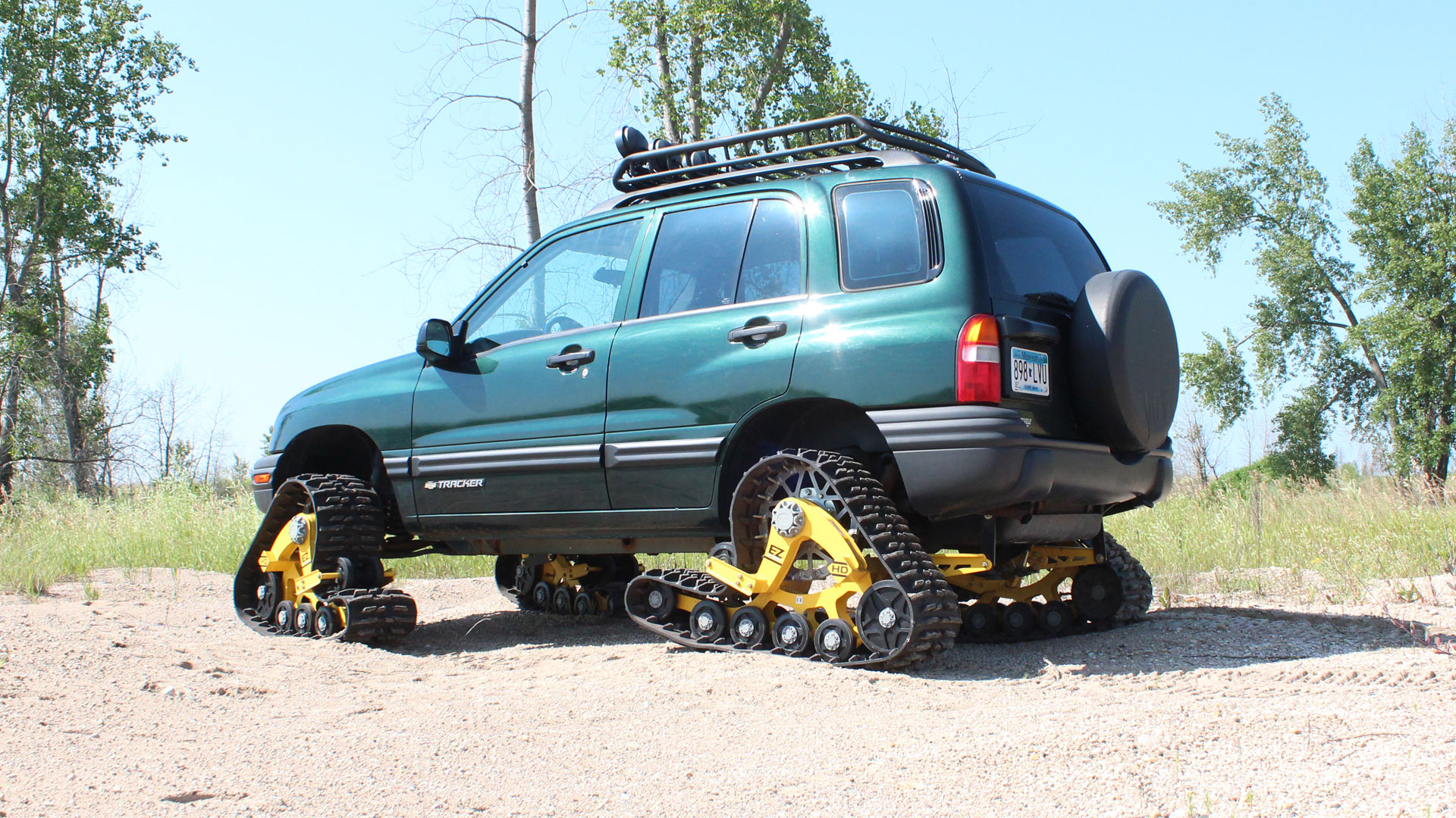 EZ Tracks on a Chevy Tracker