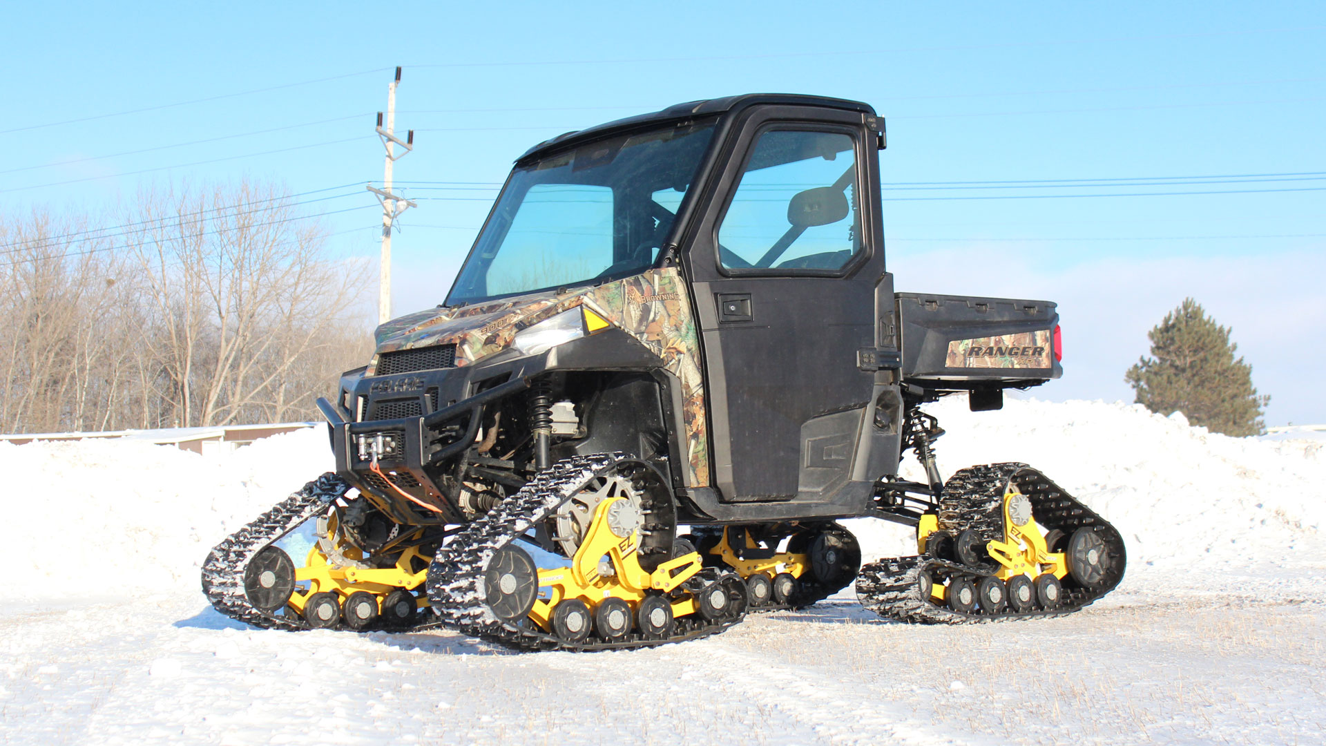 EZ Tracks on a Polaris Ranger